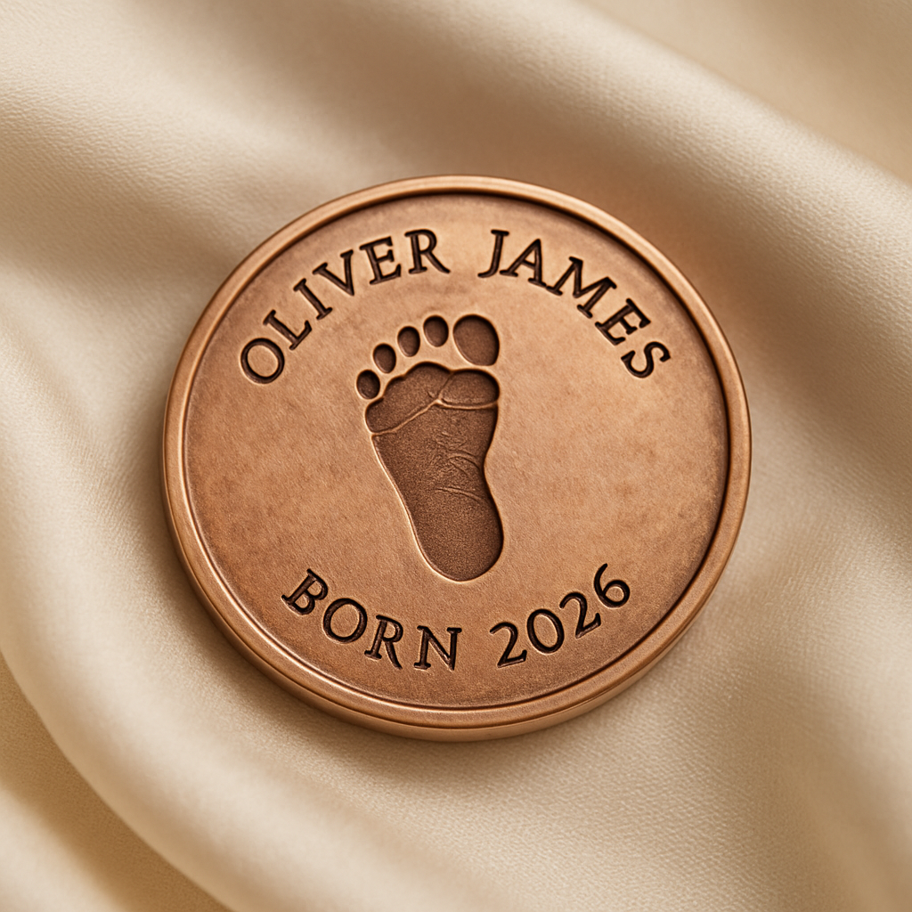 Baby Naming Coin