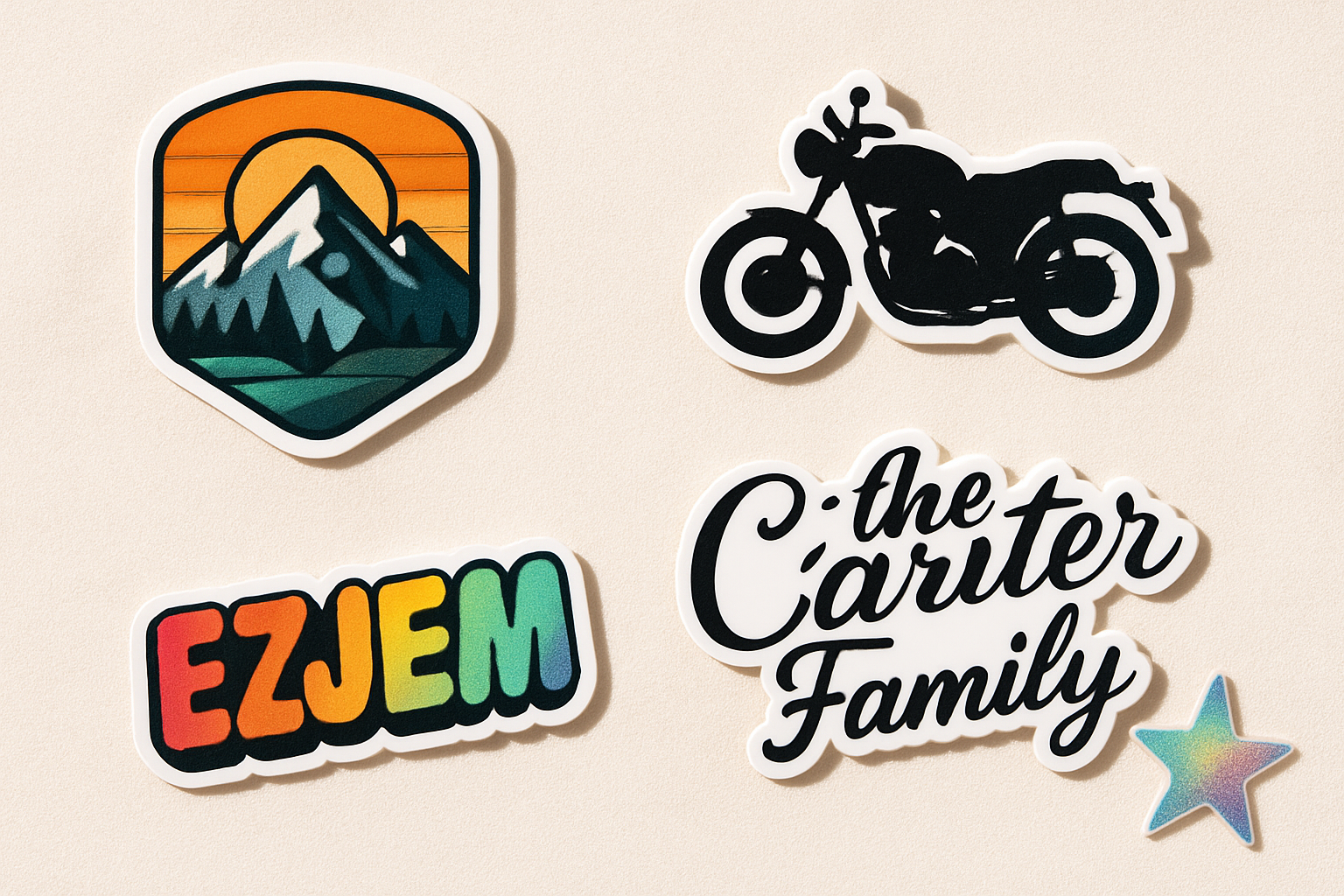 Custom Die-Cut Stickers