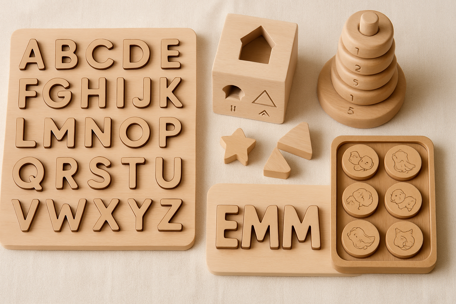 Montessori Puzzles & Learning Toys