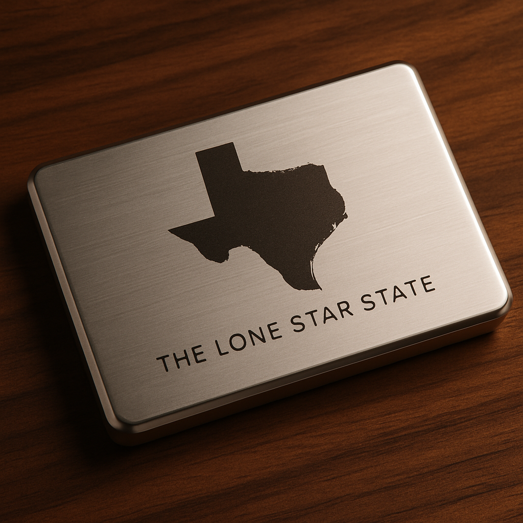 Lone Star Steel Wallet